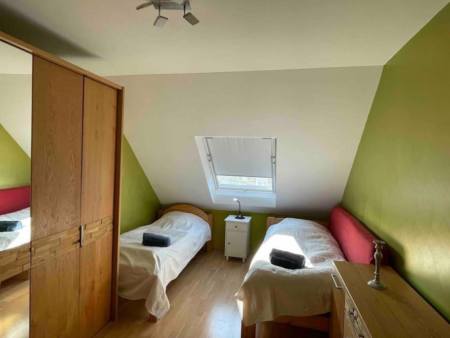 Loft Mit 2 Terrassen - Ruhig&Sonnig Apartman Lipcse Kültér fotó