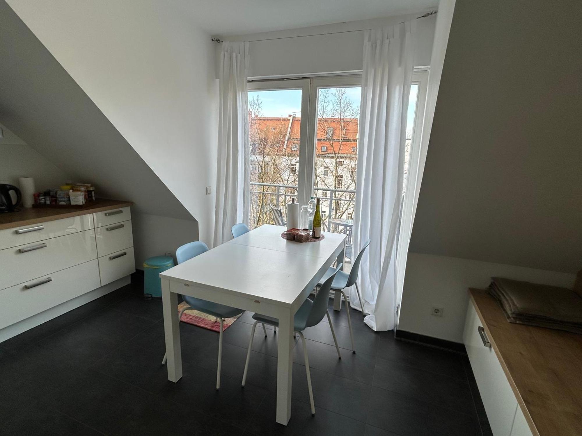 Loft Mit 2 Terrassen - Ruhig&Sonnig Apartman Lipcse Kültér fotó
